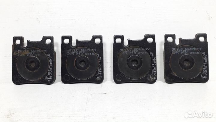 Колодки тормозные задние дисковые к-кт Mercedes Be