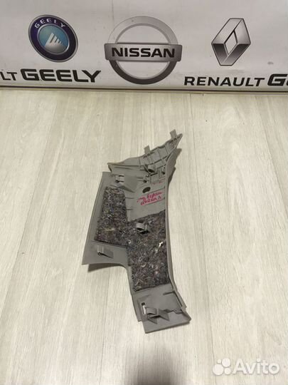 Обшивка Накладка задней стойки Renault megane 2 Ле