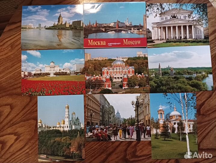 Наборы открыток из СССР