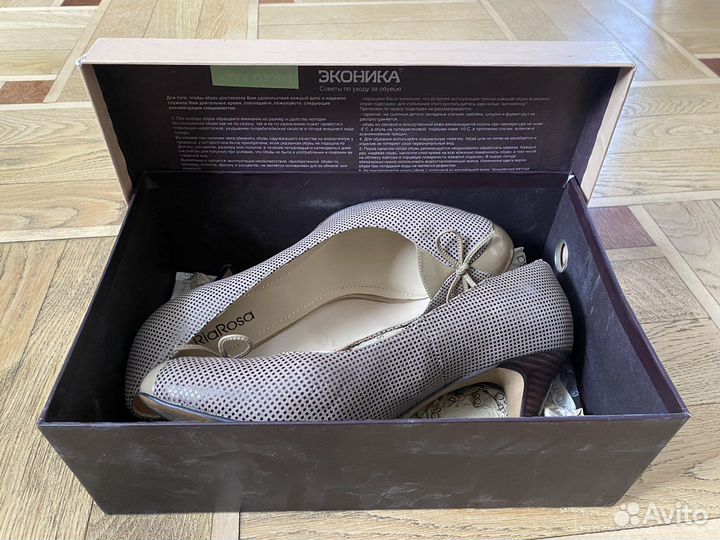 Туфли женские кожаные 40 размер Эконика