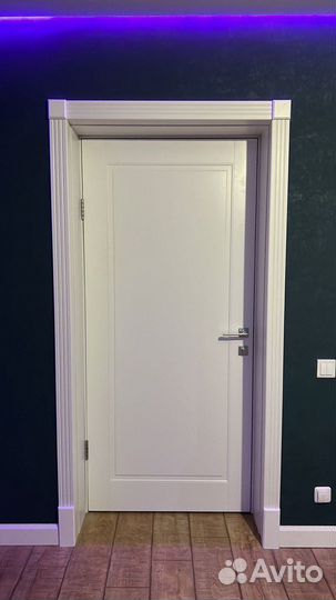 Двери межкомнатные белые новые