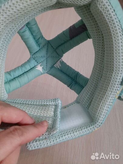 Шапка-шлем противоударный детский