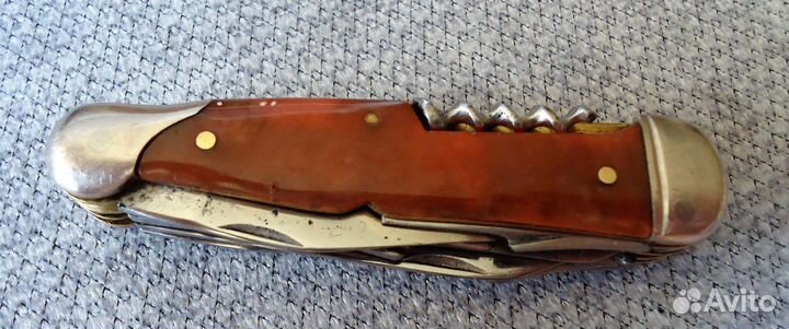 Нож складной СССР 1964 года. Десять предметов. Ред