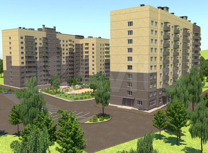 Нежилое помещение в новом доме на Багратиона, 69м²