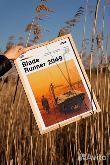 Постер с фильмом - Бегущий по лезвию 2049