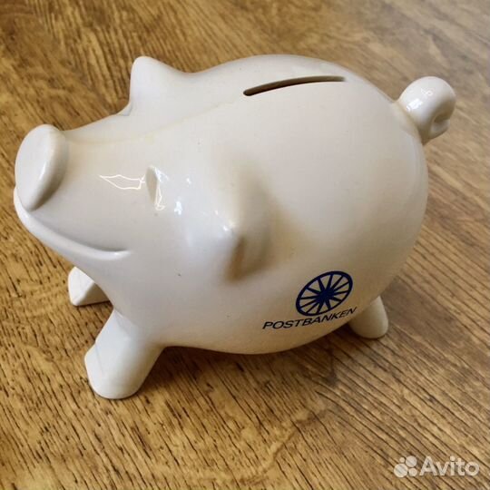 Свинья-копилка пластиковая милая)