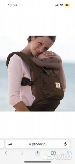 Эргорюкзак ergobaby bunble of joy