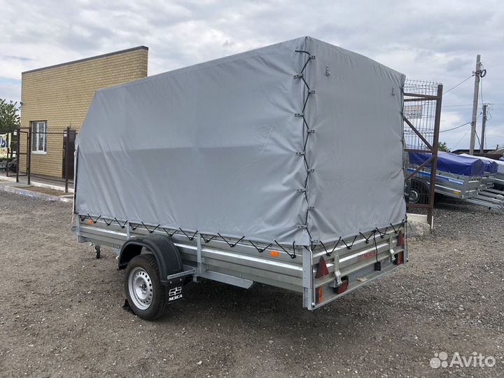 Легковой прицеп Мзса 3,0 х 1,5 тент 1,5 + колесо