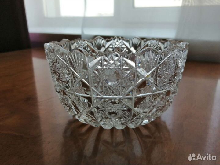 Хрусталь СССР фужеры, салатницы, рюмки