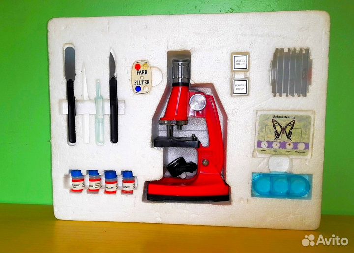 Детский микроскоп. Б/У