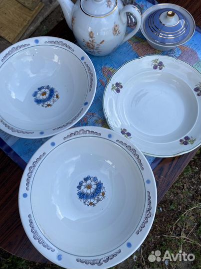 Фарфоровая посуда СССР