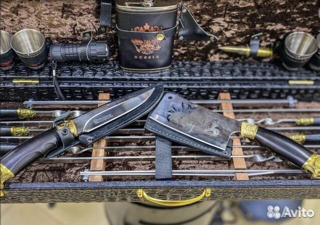 Шашлычный набор в кейсе