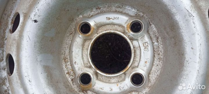 Диск штампованный 4х98