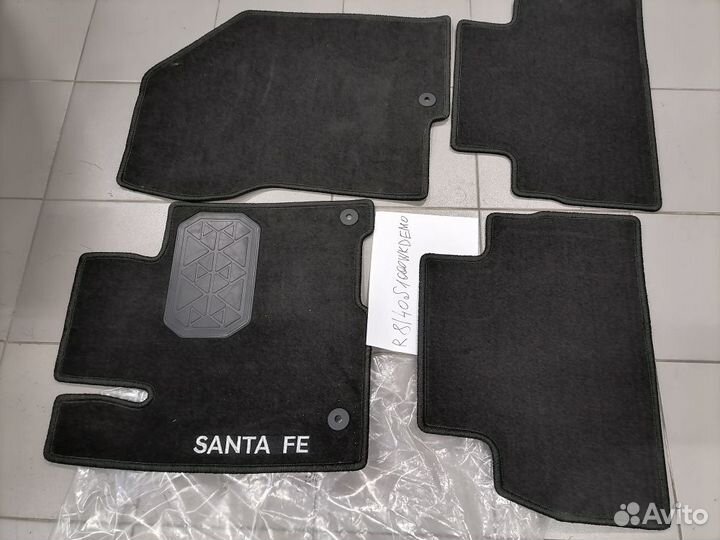 Ковры салона Hyundai Santa Fe 2018-2021