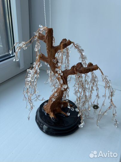 Дерево счастья из хрусталя