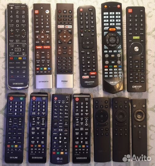 Тв Пульты оригинал Б.У