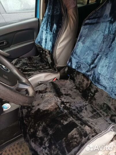 Чехлы на сиденья меховые