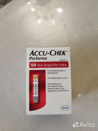 Тест полоски Акку чек Перформа