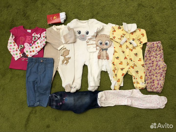 Вещи пакетом на девочку