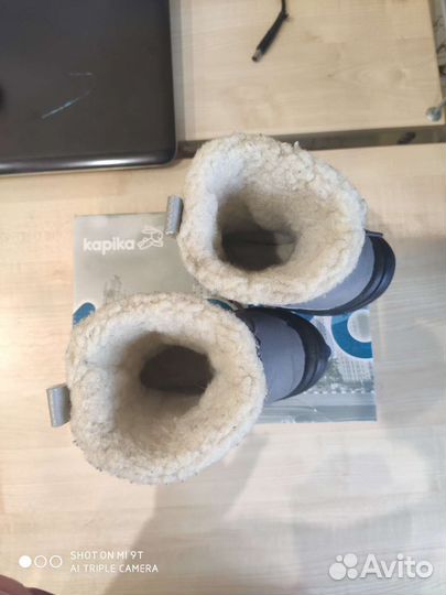 Сапоги зимние детские р.24 25