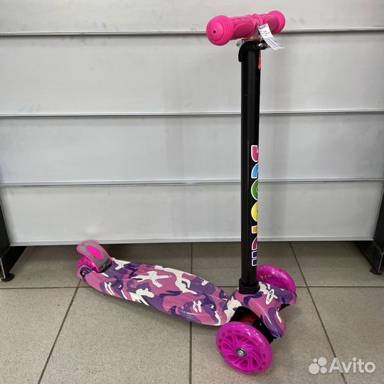 Самокат детский трехколесный принт оптом до 50кг