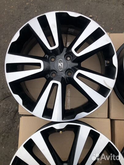 Диски R17 4/100 LADA Vesta SW Cross Black