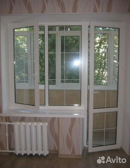 Балконный блок с завода