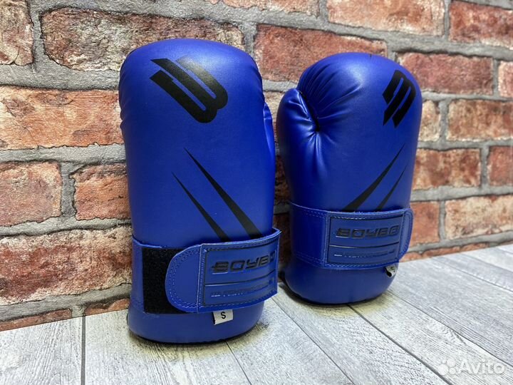 Перчатки для тхэквондо GTF/ITF BoyBo Blue New