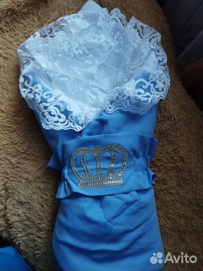 Конверт на выписку для мальчика демисезонный