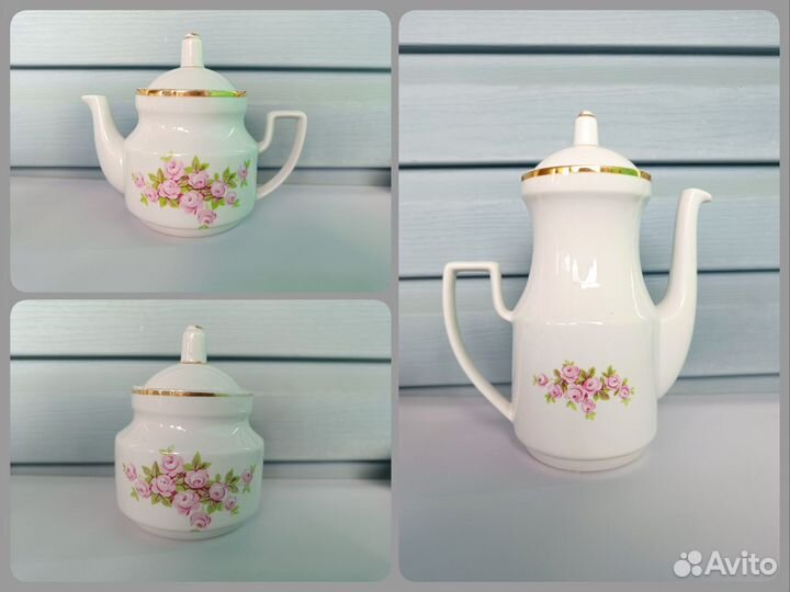 Чайный сервиз СССР Рига на 8 персон