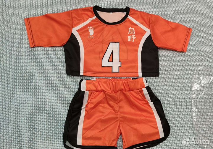 Волейбольная форма Аниме косплей Нишиноя