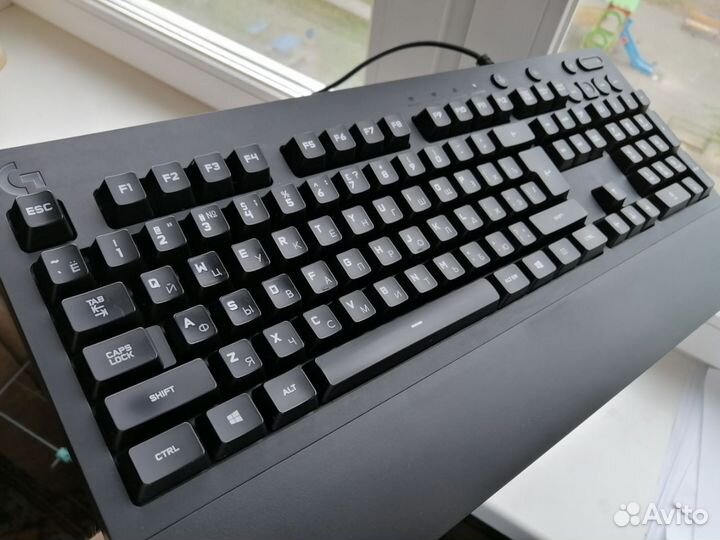 Logitech g213 prodigy мембранная клавиатура