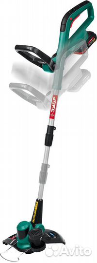 Аккумуляторный триммер зубр та-185-21 (1акб,2 Ач)