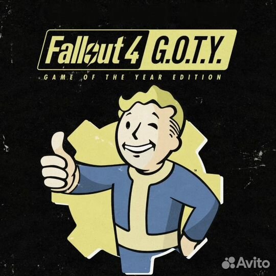 Fallout 4 goty с дополнениями PS4 PS5