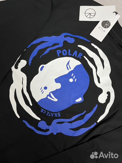Лонгслив polar skate co оригинал новый