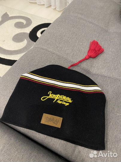 Вязаная шапка мужская