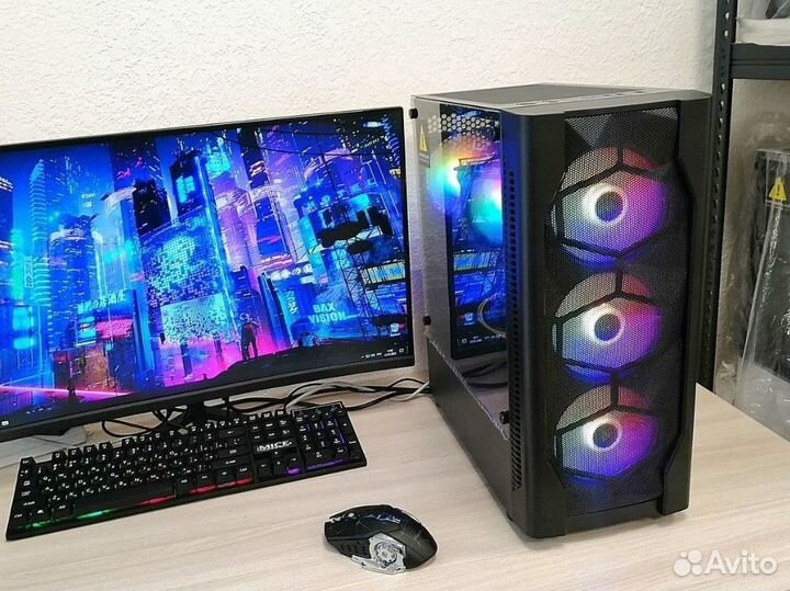 Игровые компьютеры Ryzen, i7, i5, RTX 3050, 3070Ti