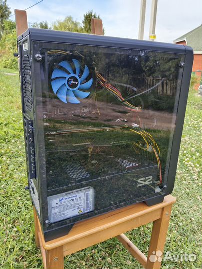 Игровой компьютер на AMD R5 2600, RX 5600 XT, 16G