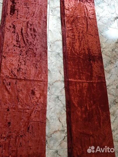 Плюшевые портьеры