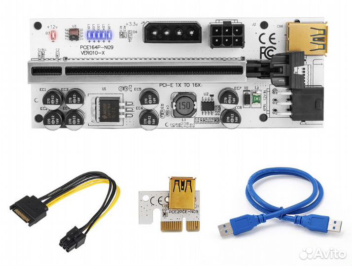 Riser 010X. Райзер для видеокарт