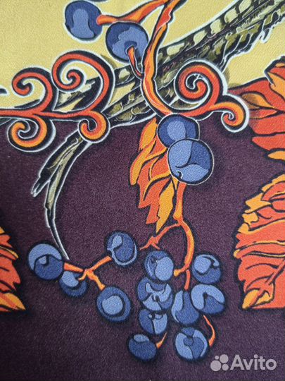 Шелковый платок авторский (натуральный шелк)