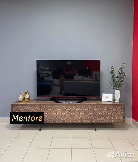 Тумба под тв Bravo с фрезеровкой