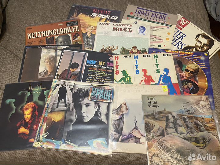 Виниловые пластинки разные