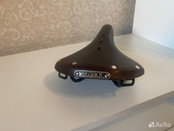 Седло для велосипеда кожаное мягкое Brooks