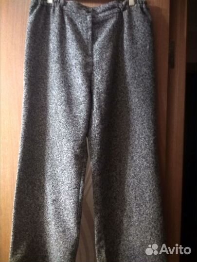 Жакет с широкими брюками(на осень-зиму) 54 размер