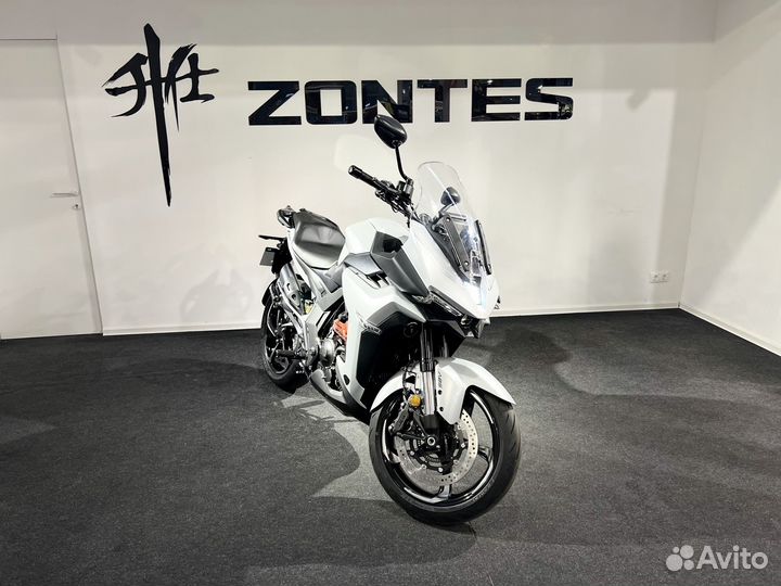 Дорожный мотоцикл Zontes ZT350-X silver новый