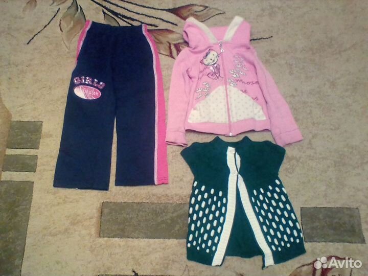 Кофты,штаны для девочки
