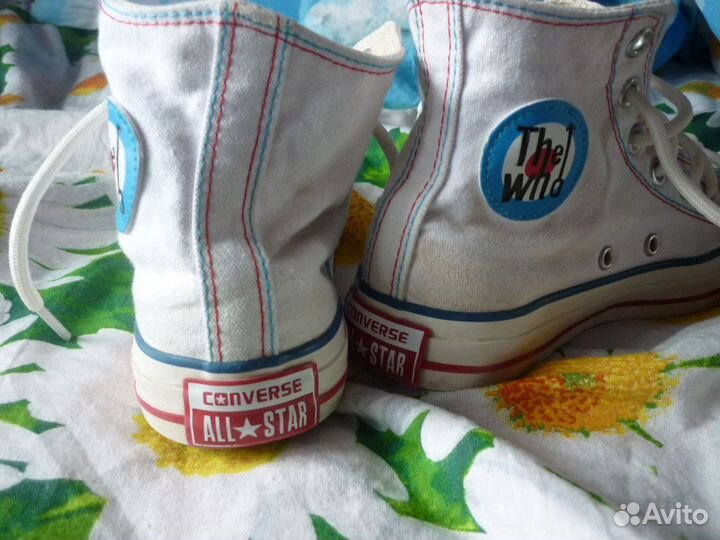 Кеды высокие Converse лимитированная серия The Whо