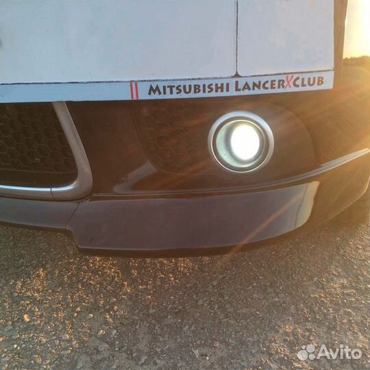 Клыки переднего бампера для Lancer 10 (рестайлинг)