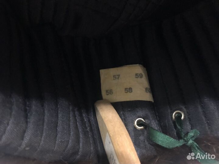 Норковая шапка мужская ушанка